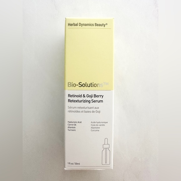 HERBAL DYNAMICS BEAUTY BIO-SOLUTIONS RETINOID & GOJI BERRY RETEXTURIZING SERUM - Picture 2 of 2